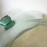 Cloche de jardin en verre soufflé XIXème