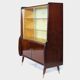 Art Deco display cabinet with sliding glass doors, 1930s