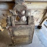 Miroir bois sculpté
