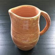 Pichet terres mêlées ocre rose