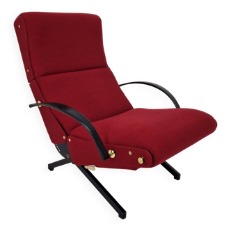 P40 Reclining Lounge Chair by Osvaldo Borsani for Tecno, 1950's