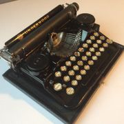 Typewriter Underwood portable Elliott - Fisher 3 Bank
