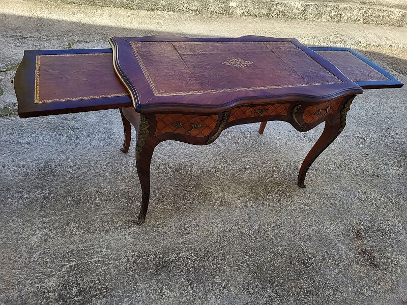 Rosewood desk louis xv