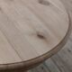 Round table with central leg