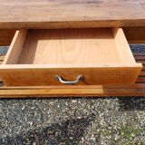 Wooden Drapery Table, 3 Drawers.