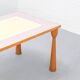Table à manger Filicudi par Ettore Sottsass pour Zanotta