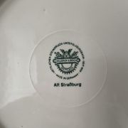 Set of 7 flat plates villeroy and boch vieux strasbourg