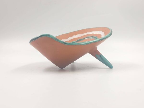 Coupelle Tripode Céramique Vintage Gabriel Fourmaintraux Desvres France 50