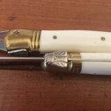 Vintage Laguiole knife set.