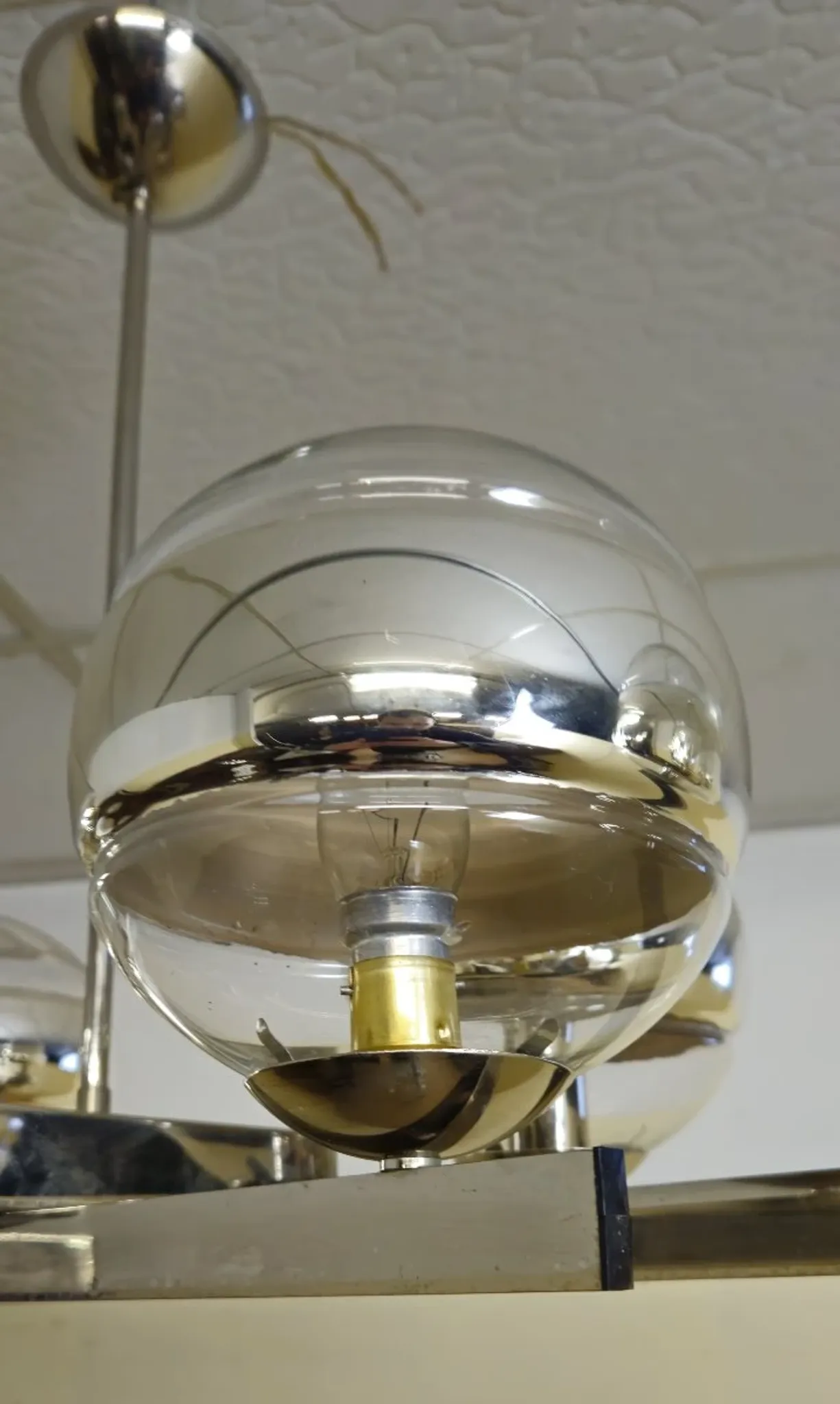 Gaétano Sciolari Milan: Vintage chandelier design from the 1970s.