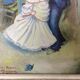 Painting La Danse à Bougival painting on wood reproduction