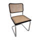 Chaise cannée modèle B32 de Marcel Breuer