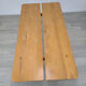 Table "grain de café" vintage années 60