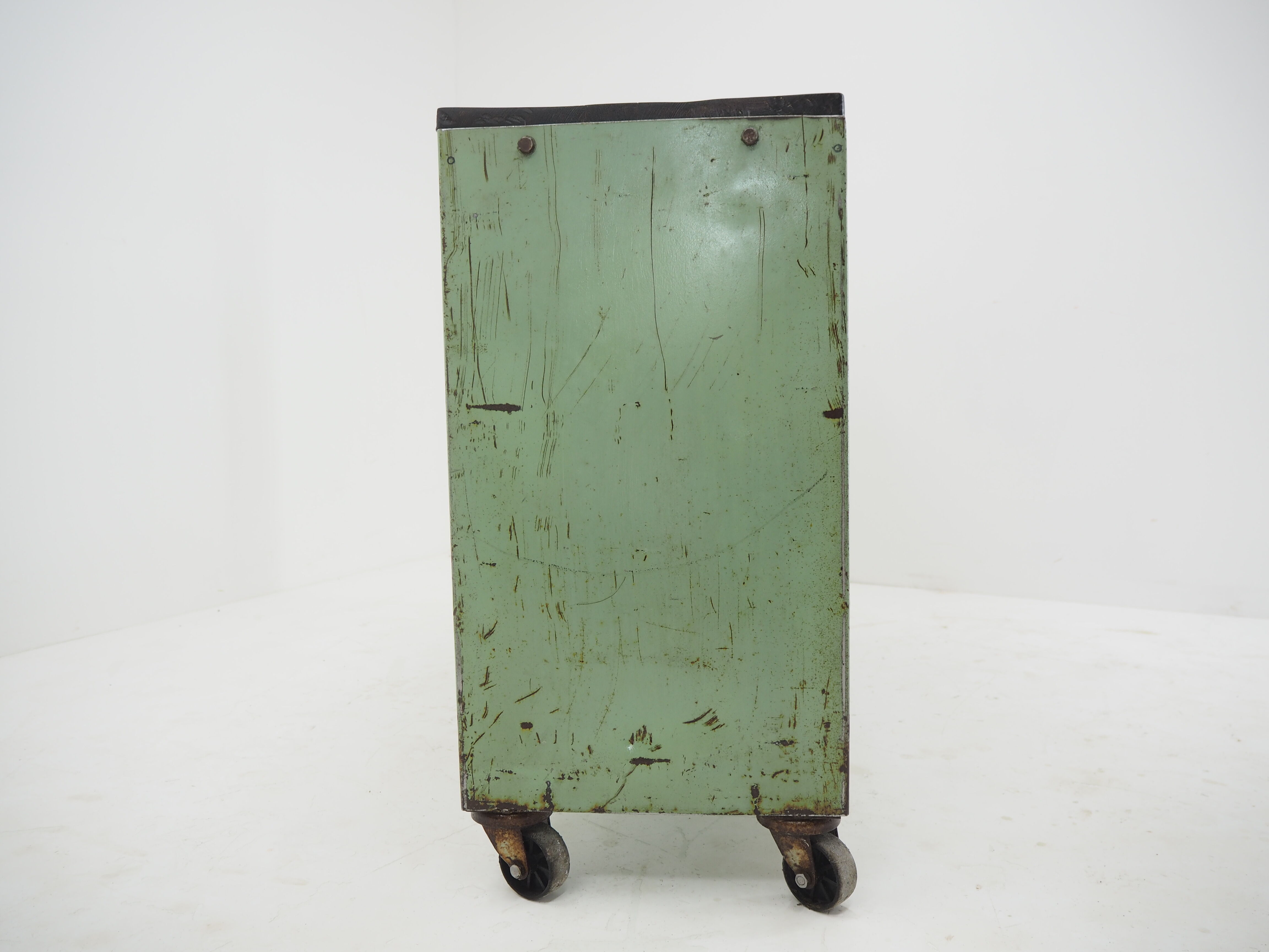 Vintage Industrial Low Shelves, Side Table 1960s