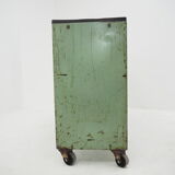 Vintage Industrial Low Shelves, Side Table 1960s