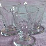 3 verres à absinthe
