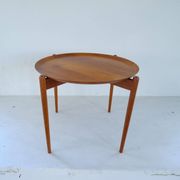 Mid-century modern teak side table/tray Sweden 1960s