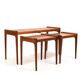 Erling Torvits for Heltborg Møbler 1960s Teak Nesting Tables