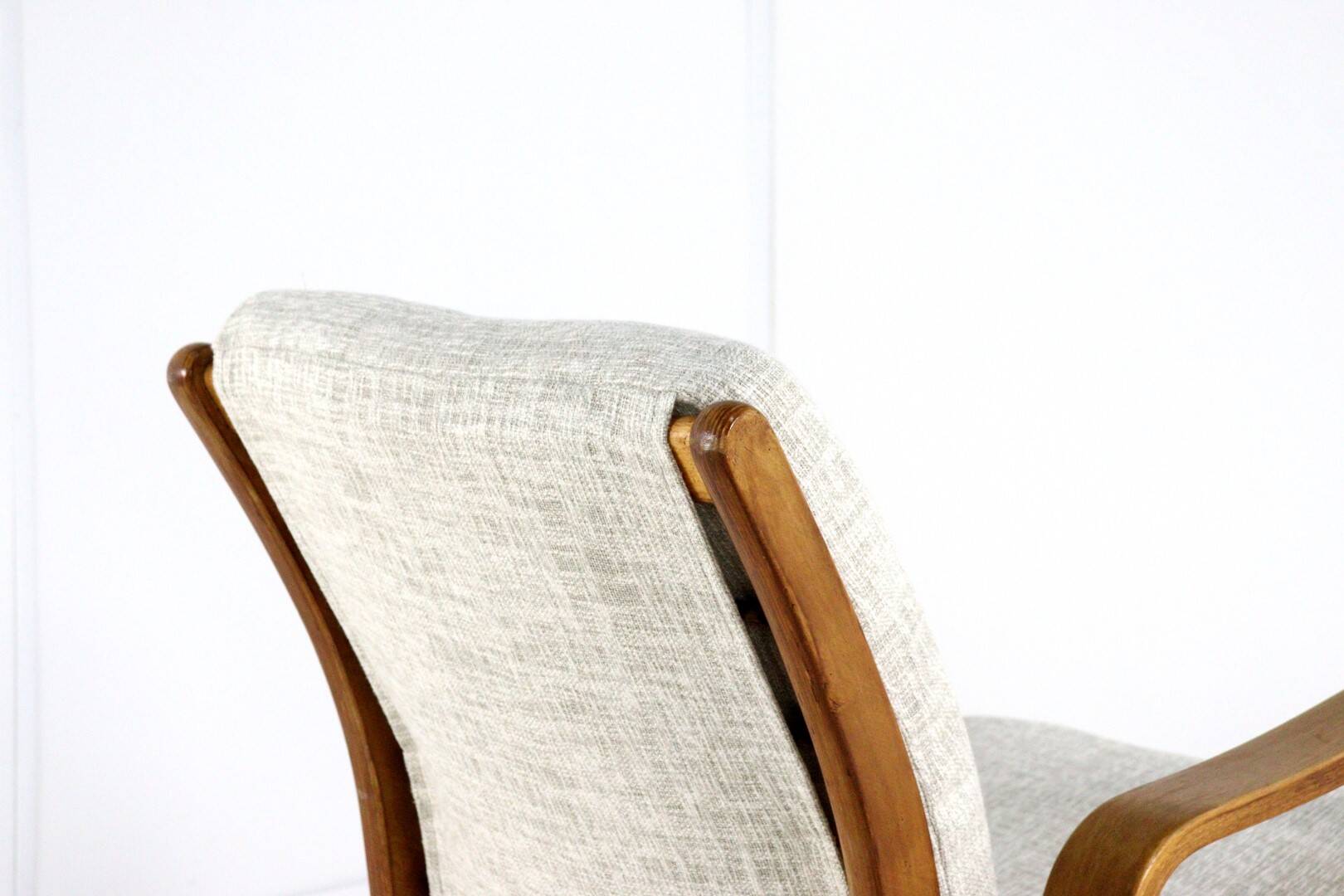 Fauteuil en contreplaqué Pastoe FB06 modèle femme