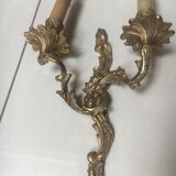 Pairs of Louis XV style wall lights