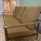 Vintage Scandinavian 3-seater bench 1960