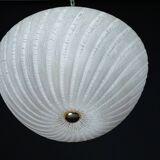 Barbini Murano Glass Ceiling lamp, Italy 1980s