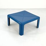 Table basse bleue modèle 4894 par Gae Aulenti pour Kartell, 1970