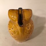 Yellow ceramic pitcher pineapple by Mireille 1950