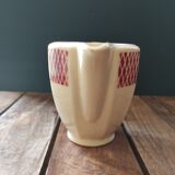 Vintage French milk jug, Badonviller porcelaine