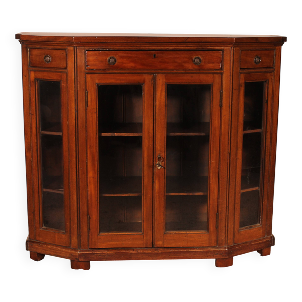 Vitrine Ou Bibliothèque De Magasin En Acajou Début 19° Siècle
