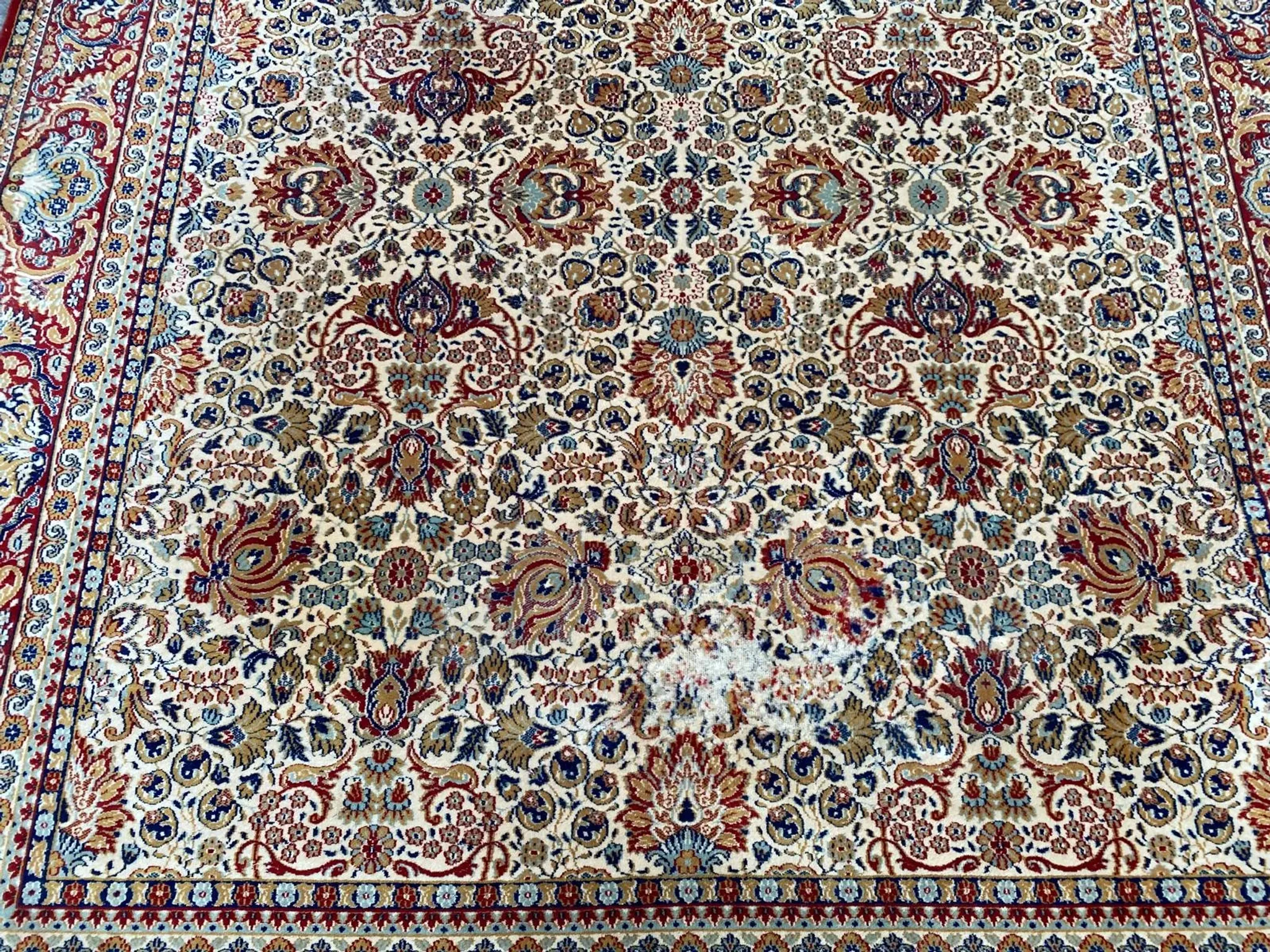 Large Persian carpet 100% pure wool 250x300 cm Kemal