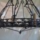 Wrought iron chandelier (large model)