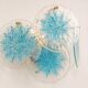 Blue Glass Disc Wall Light Vistosi, Italy, 1960s