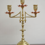 Pair of Arts and Crafts candle holders