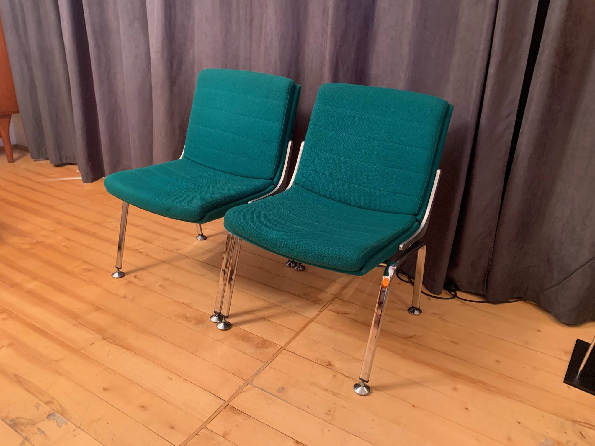 A pair of Drabert chairs, Germany, 1970s