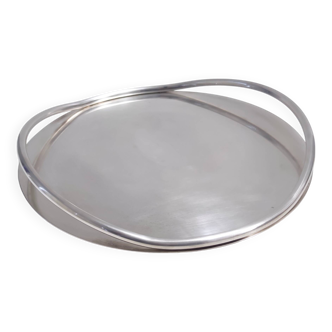 Silver-Plated Serving Plate or Tray Attr. to Lino Sabattini