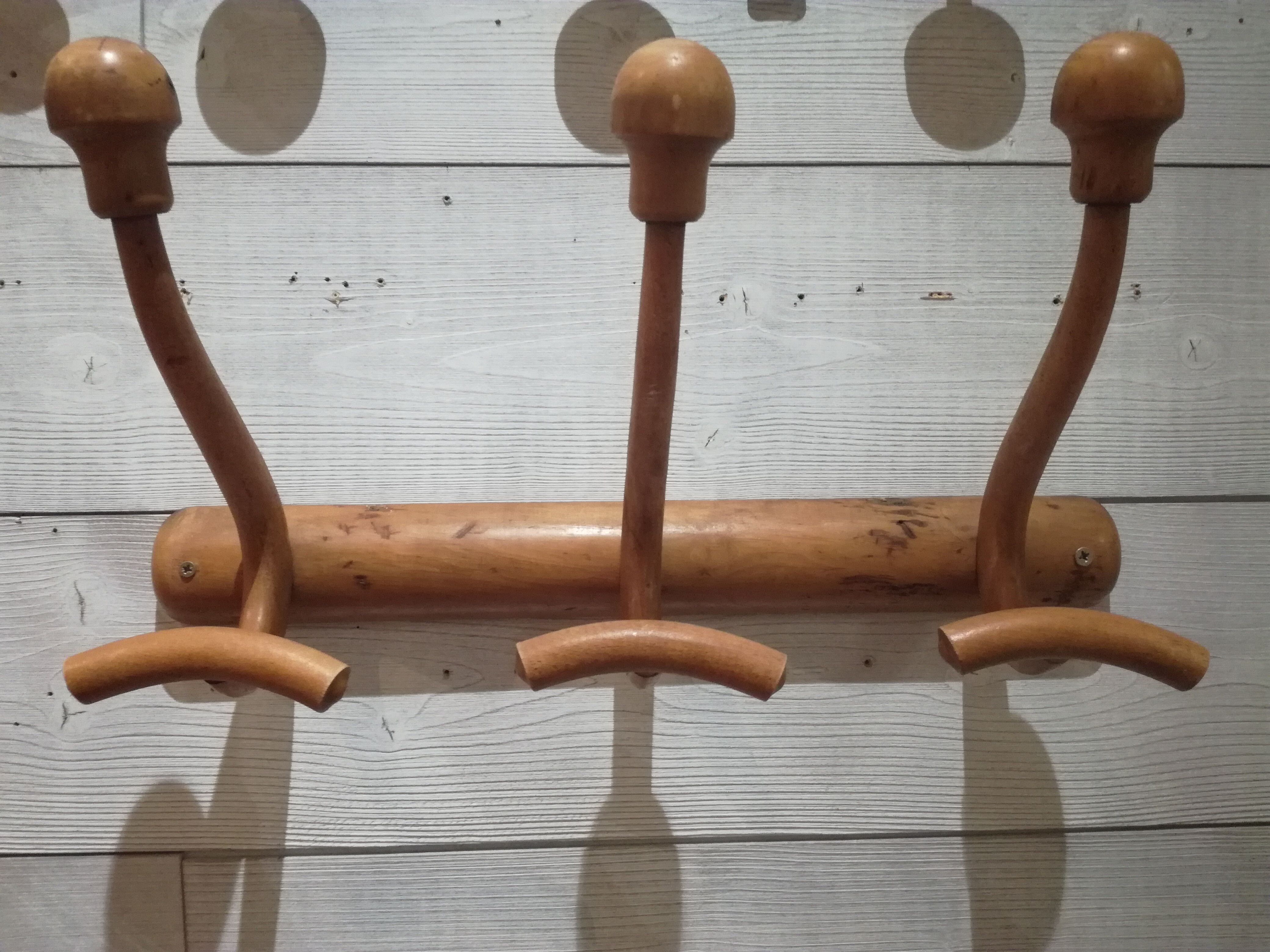 Coat rack wood