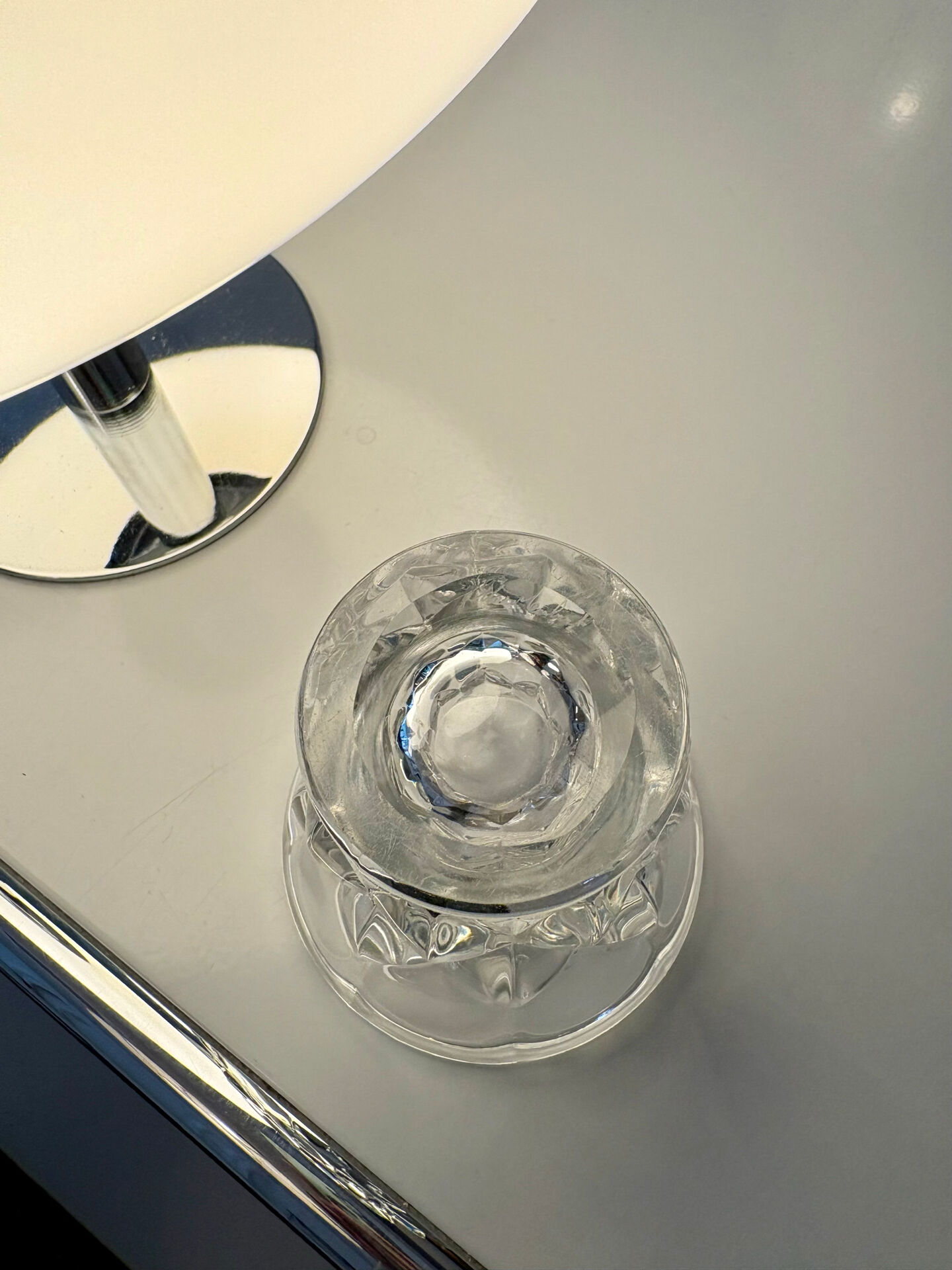 Vase « Villers » en cristal Val Saint Lambert – 1962