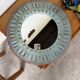 Art mirror Italy in ceramic from the 90s.