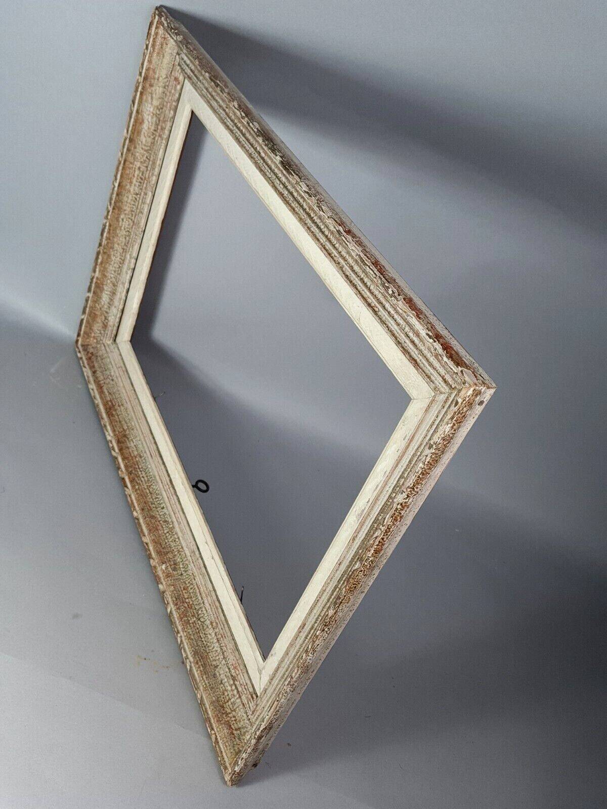 Old Montparnasse frame carved wood 61x44 rebate 48x31 to 32 cm SB429