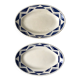 Duo de raviers Badonviller Courtilles art déco années 30