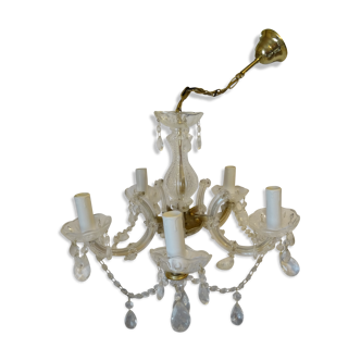 Stamped chandelier