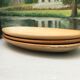 Set of three stoneware dishes village france