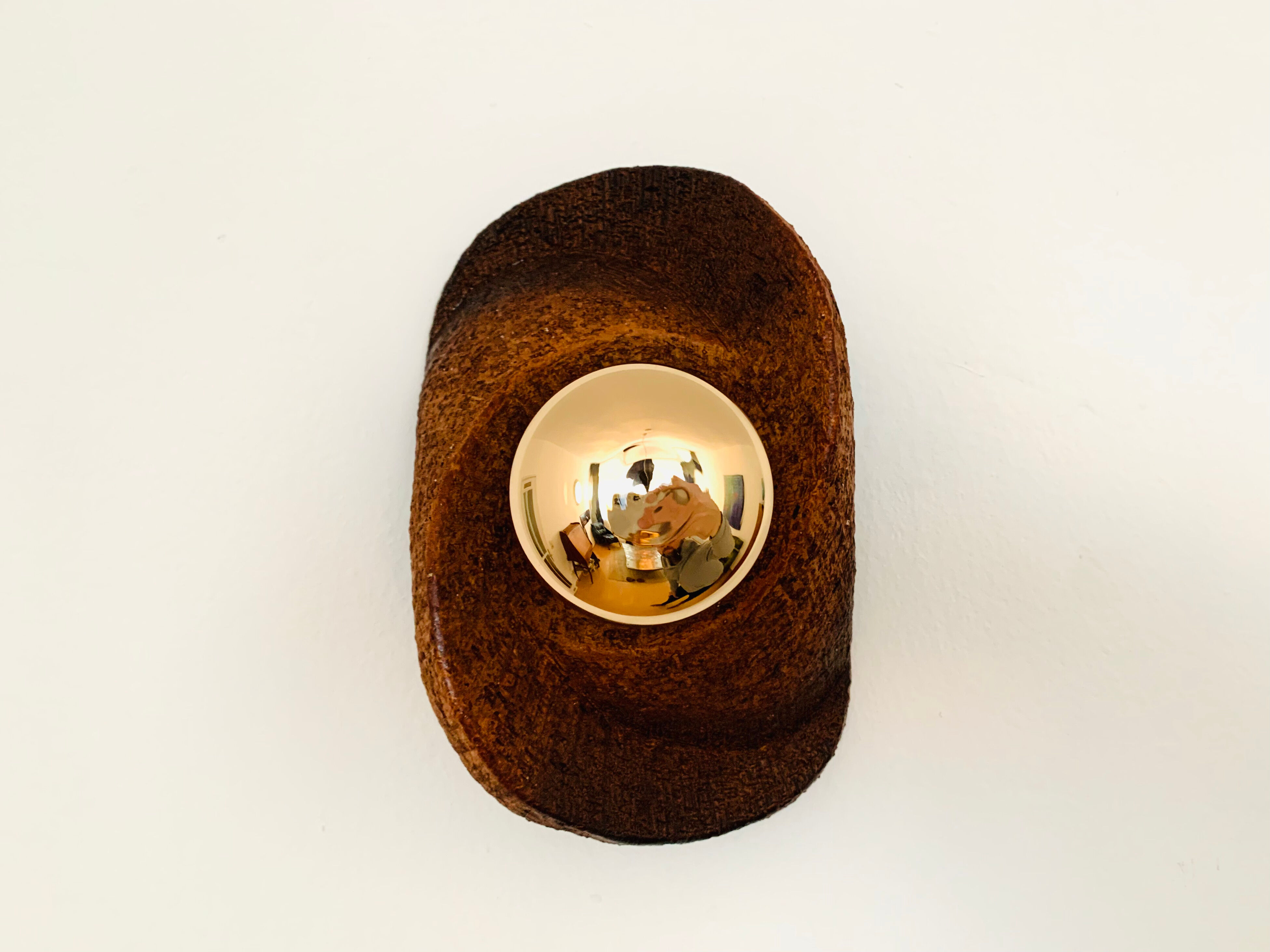 Danish ceramic wall lamp