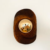 Danish ceramic wall lamp