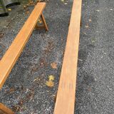 Pair of elm benches