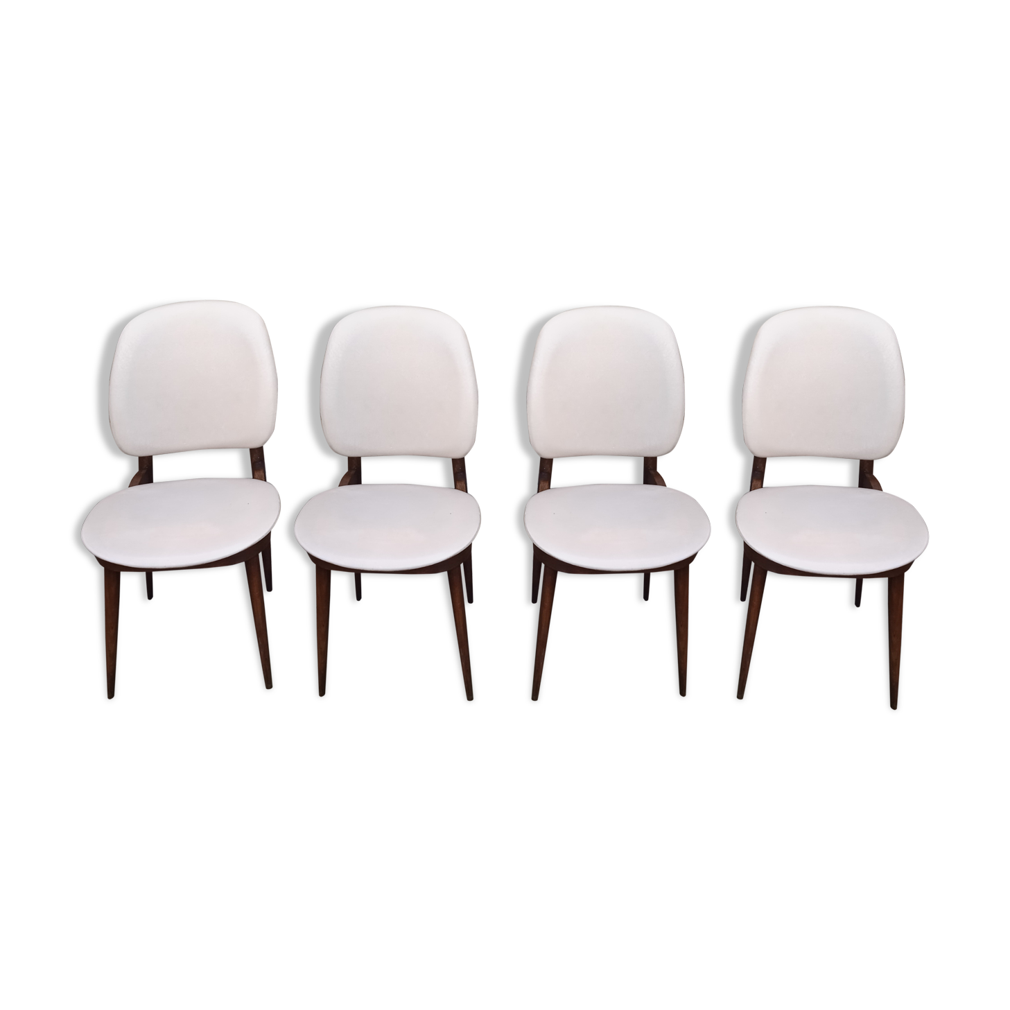 Lot 4 chairs Pegase Baumann vintage