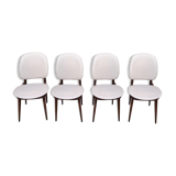 Lot 4 chairs Pegase Baumann vintage