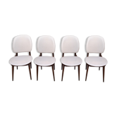 Lot 4 chairs Pegase Baumann vintage