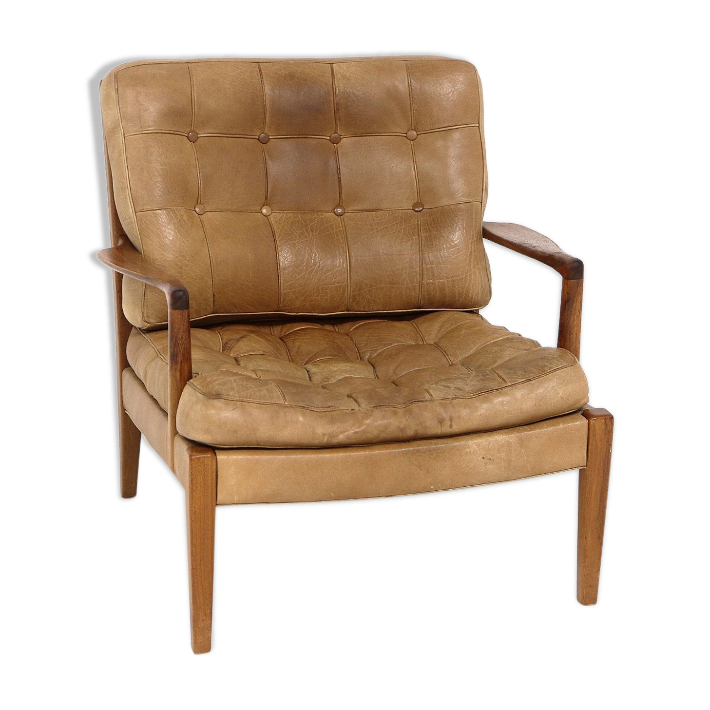 Fauteuil "Löven" Arne Norell, Suède, 1960